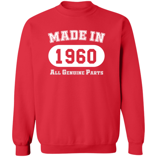 Made In 1960 All Genuine Parts - Sweatshirt