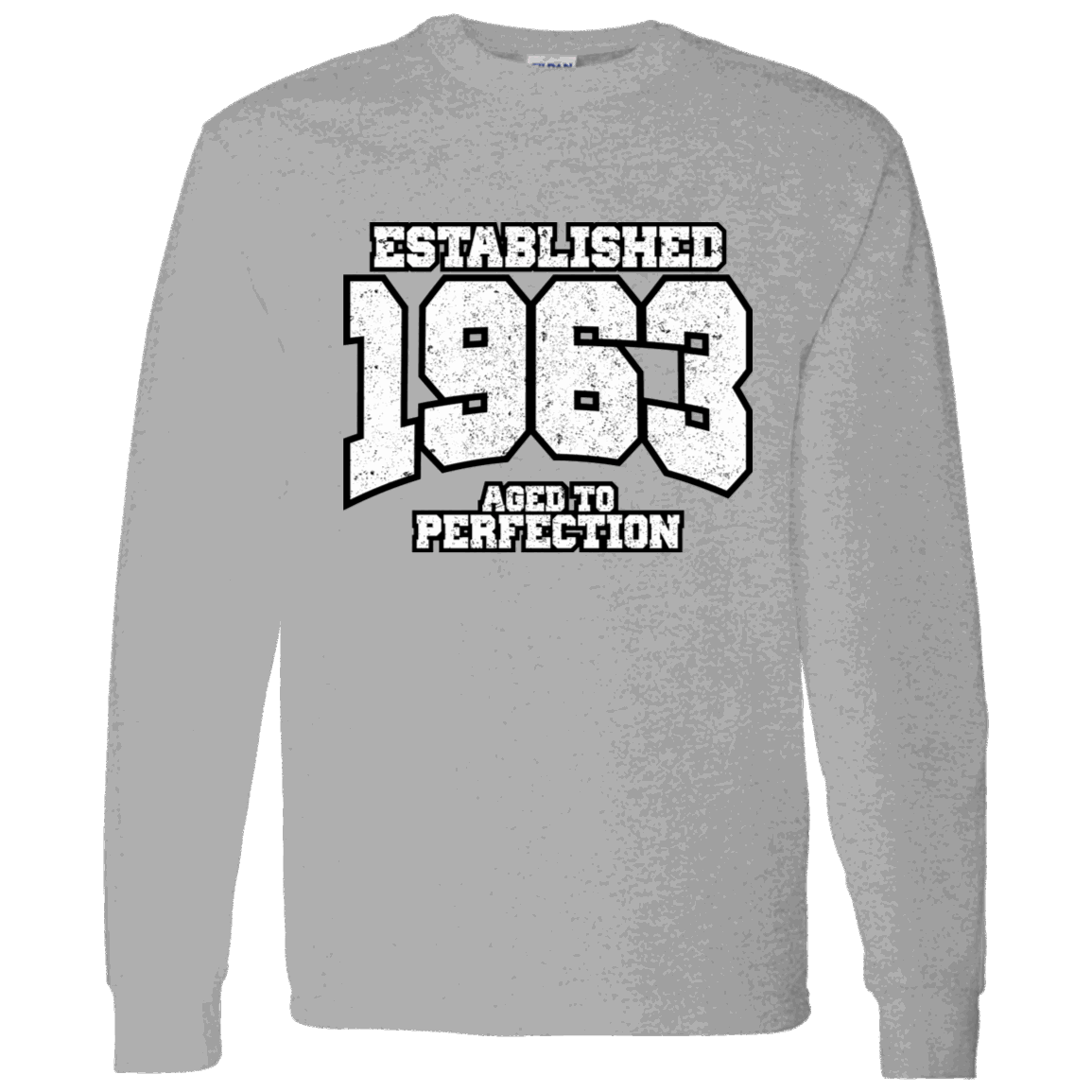 Established 1963 Aged To Perfection - Long Sleeve Tee