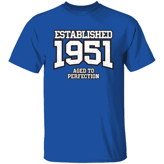 Established 1951 Aged To Perfection - T Shirt