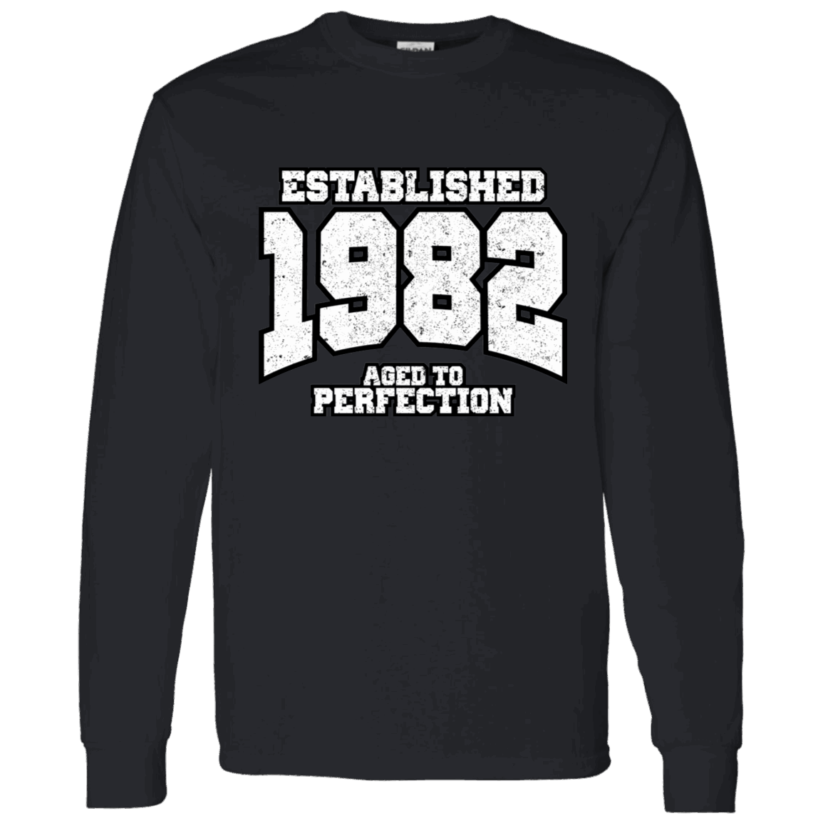 Established 1982 Aged To Perfection - Long Sleeve Tee