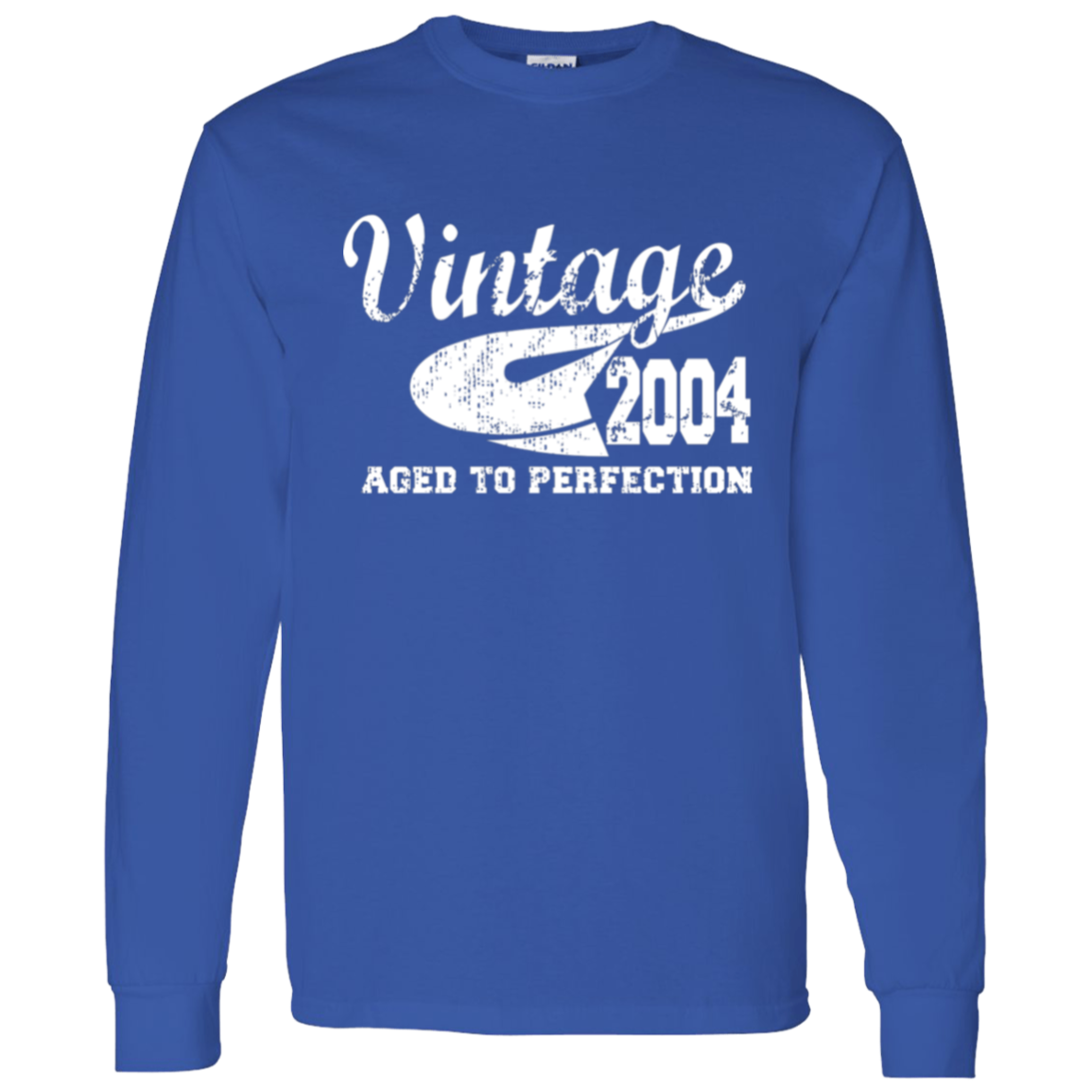 Vintage 2004 Aged To Perfection - Long Sleeve Tee