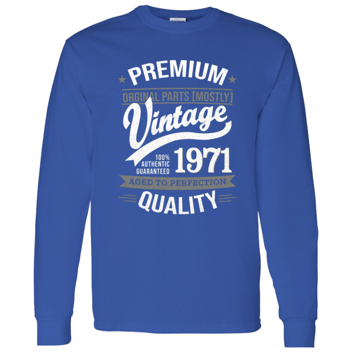 Premium Quality 1971 - Long Sleeve Tee