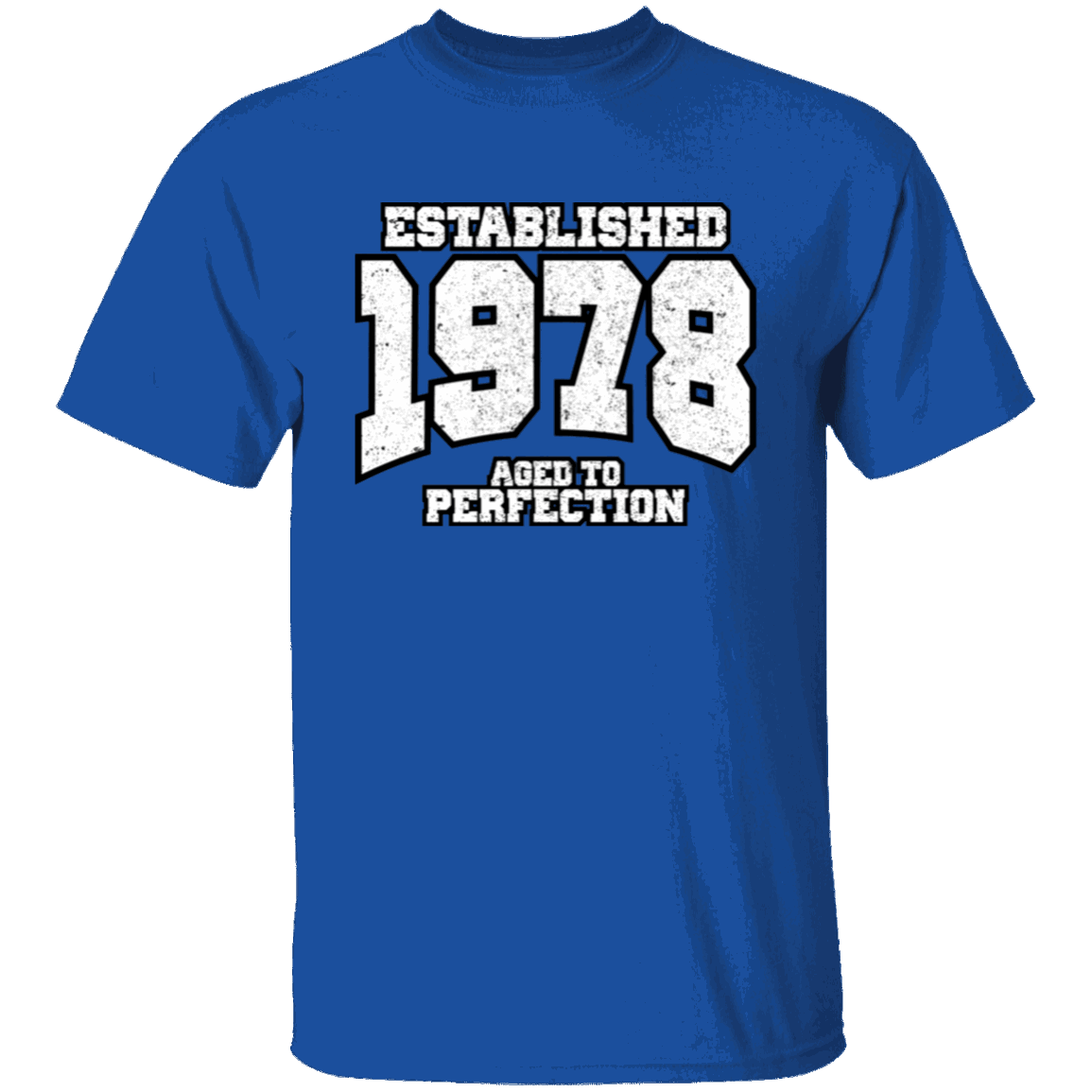 Established 1978 Aged To Perfection - T Shirt