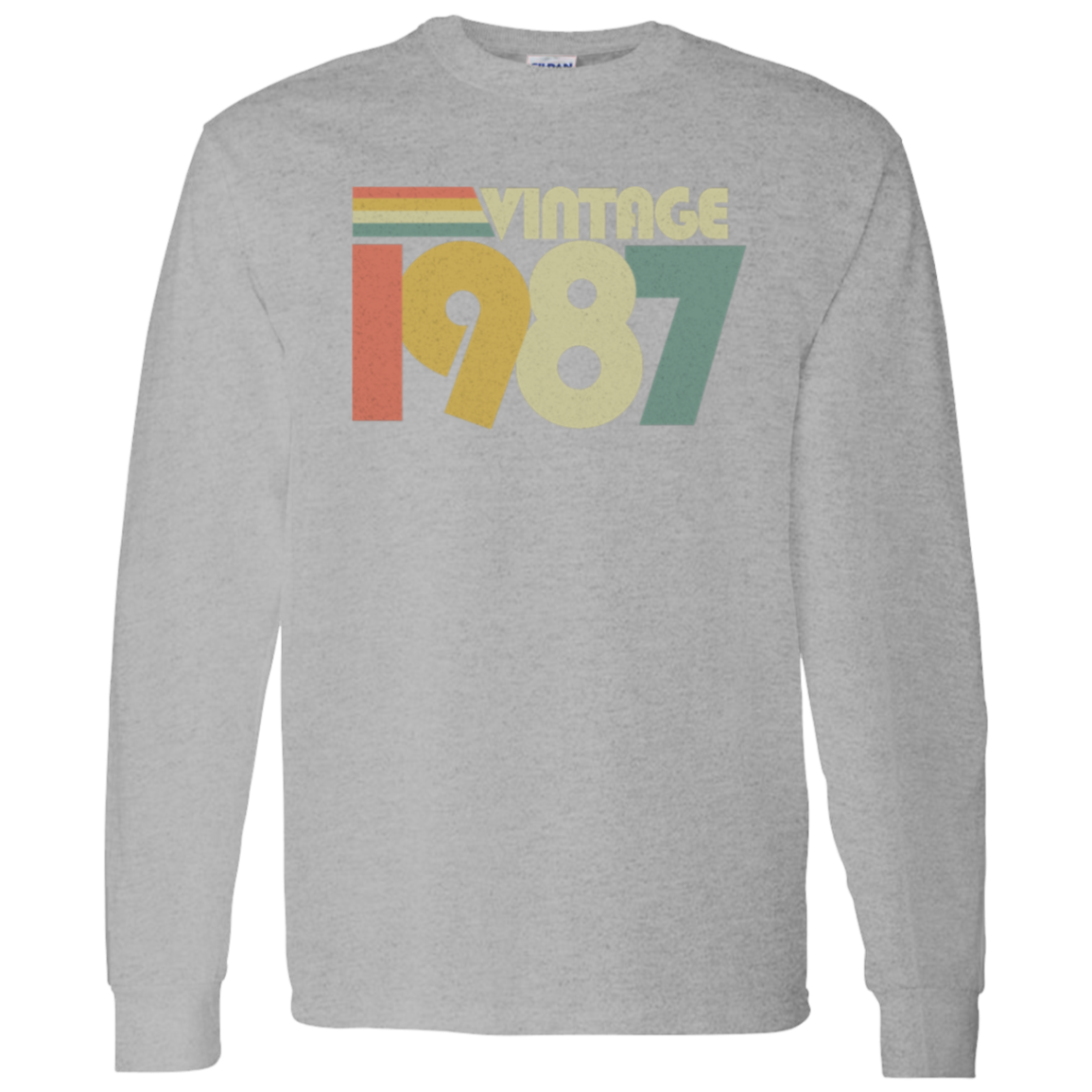 Retro Vintage 1987 - Long Sleeve Tee