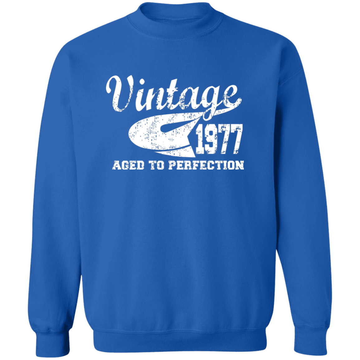 Vintage 1977 Aged To Perfection - Sweatshirt