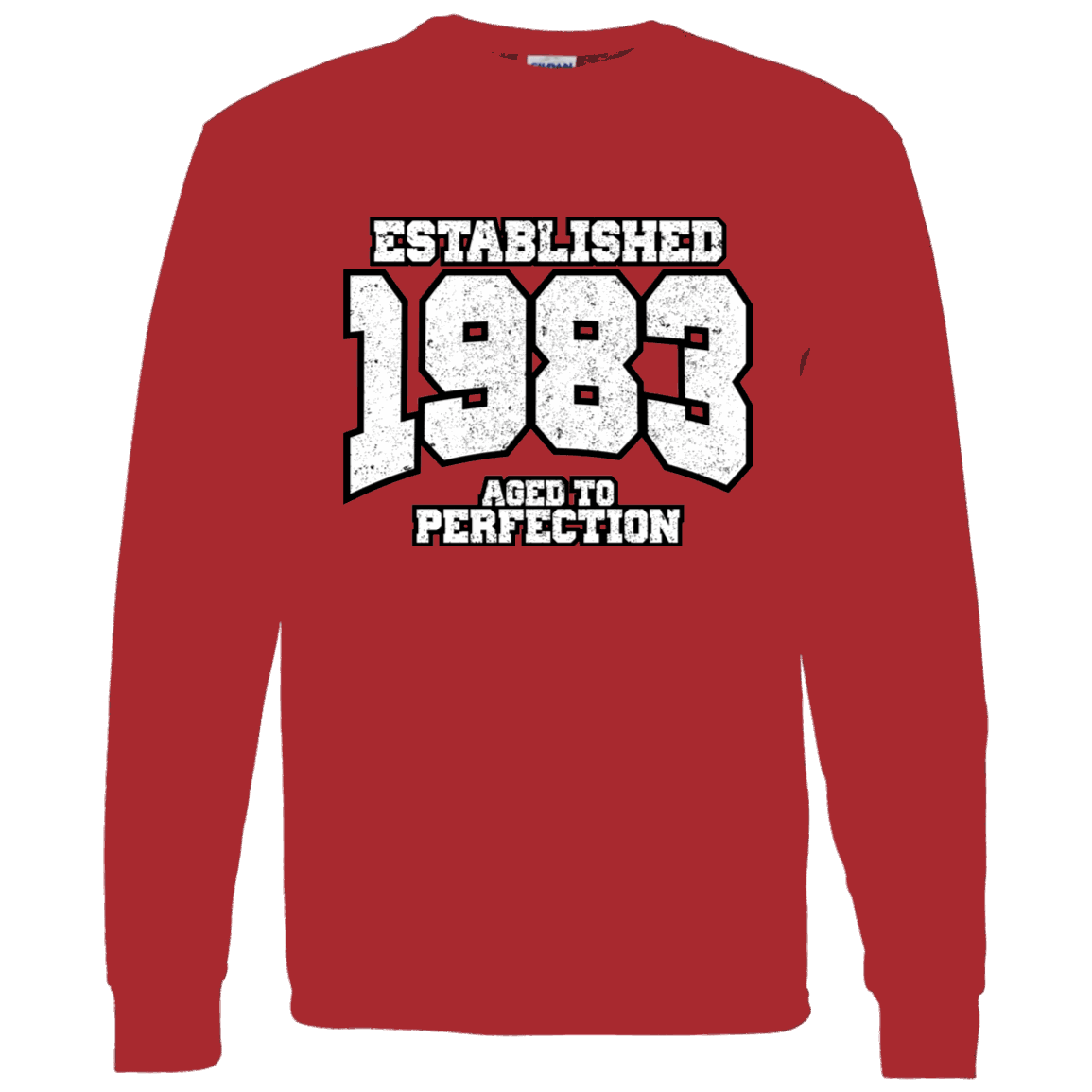 Established 1983 Aged To Perfection - Long Sleeve Tee