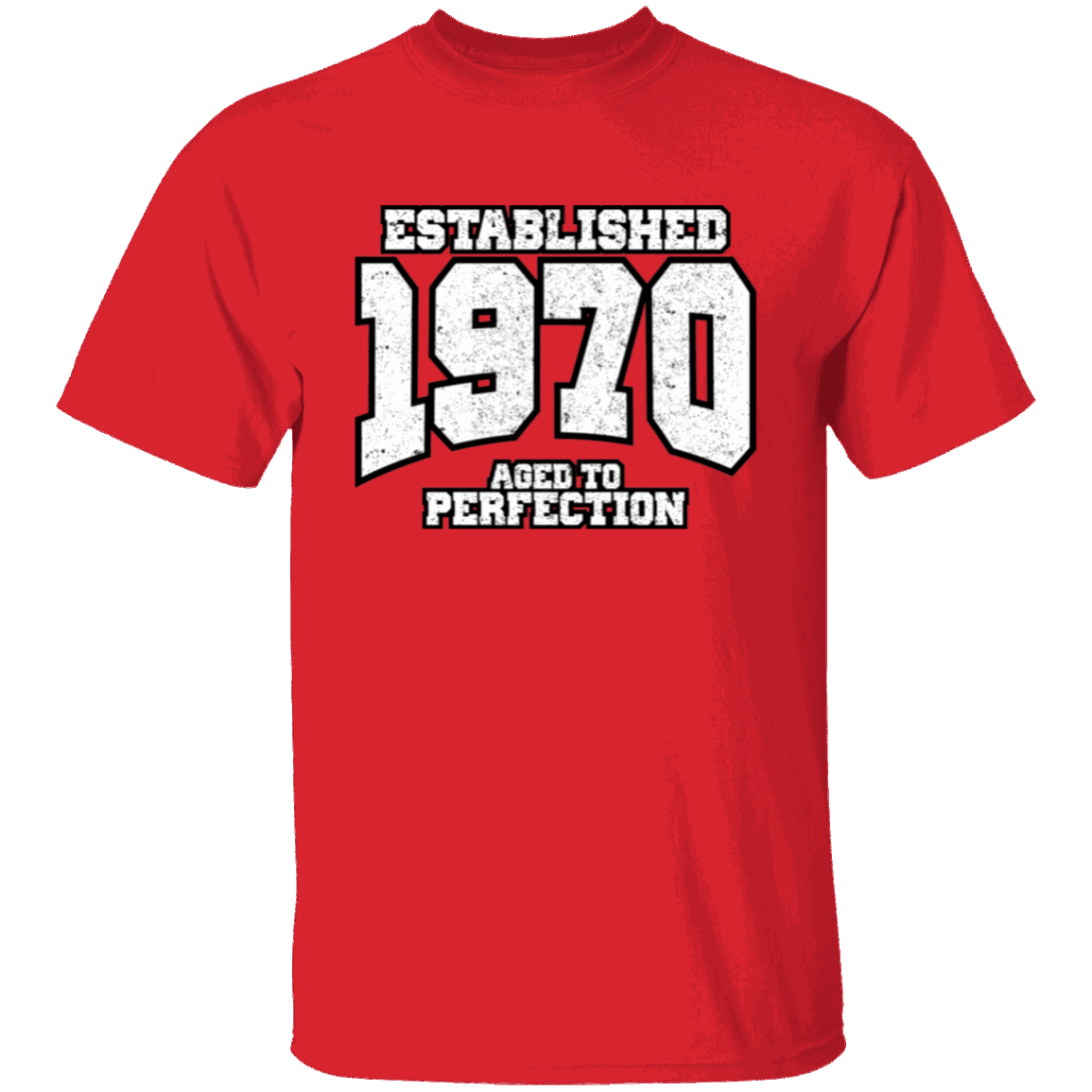 Established 1970 Aged To Perfection - T Shirt