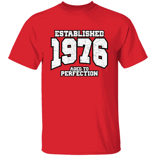 Established 1976 Aged To Perfection - T Shirt