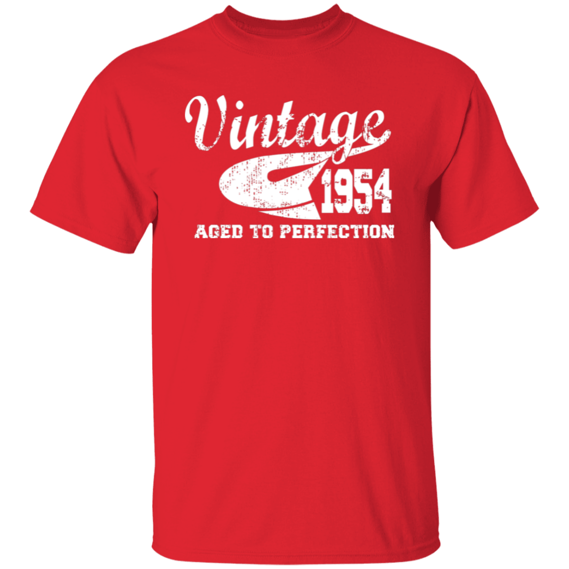 Vintage 1954 Aged To Perfection - T Shirt