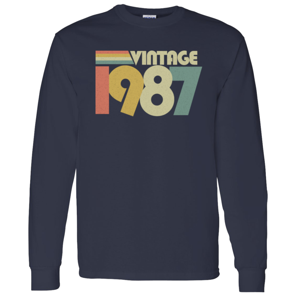 Retro Vintage 1987 - Long Sleeve Tee