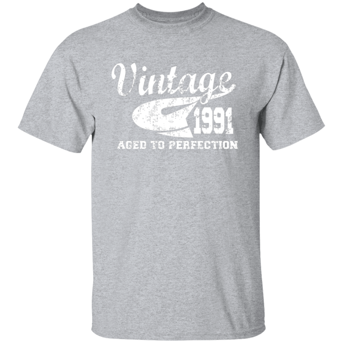 Vintage 1991 Aged To Perfection - T Shirt