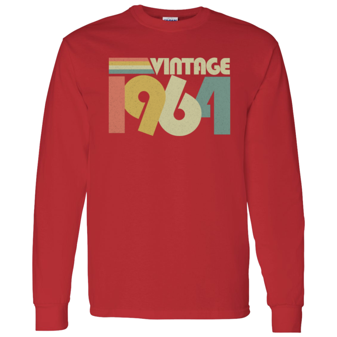 Retro Vintage 1964 - Long Sleeve Tee