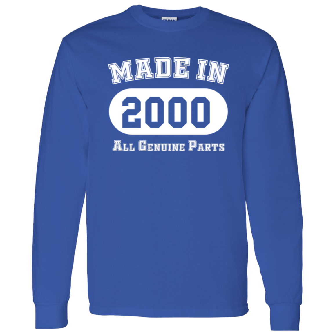 Made In 2000 All Genuine Parts - Long Sleeve Tee