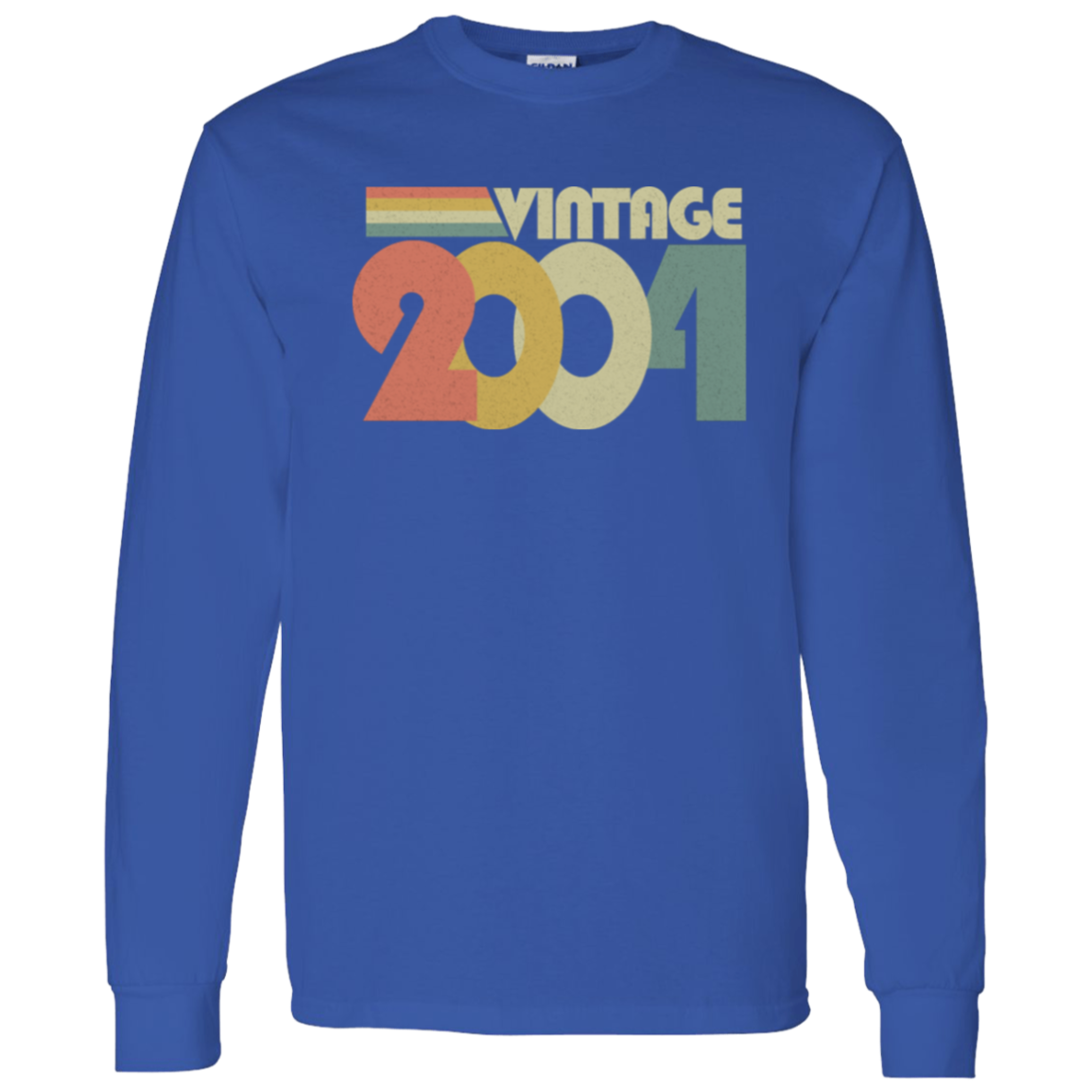 Retro Vintage 2004 - Long Sleeve Tee