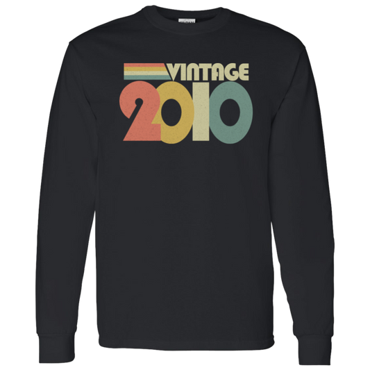 Retro Vintage 2010 - Long Sleeve Tee