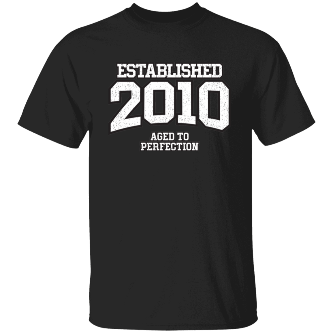 Established 2010 Aged To Perfection - T Shirt