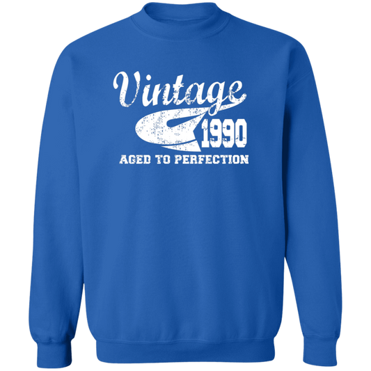 Vintage 1990 Aged To Perfection - Sweatshirt