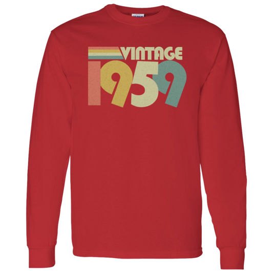 Retro Vintage 1959 - Long Sleeve Tee