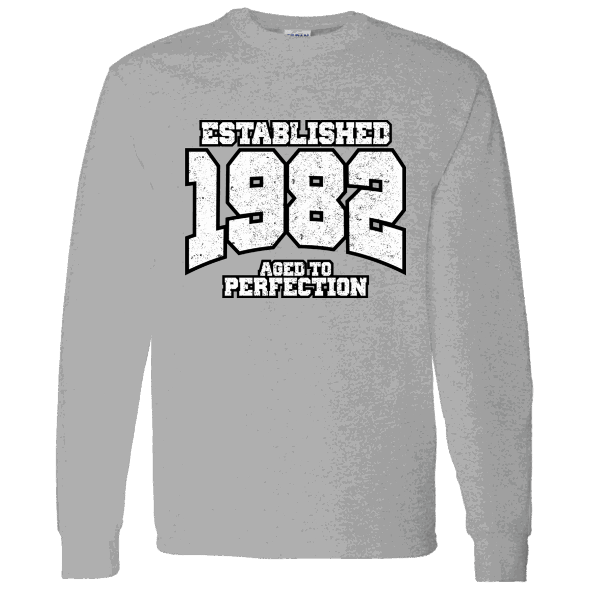 Established 1982 Aged To Perfection - Long Sleeve Tee