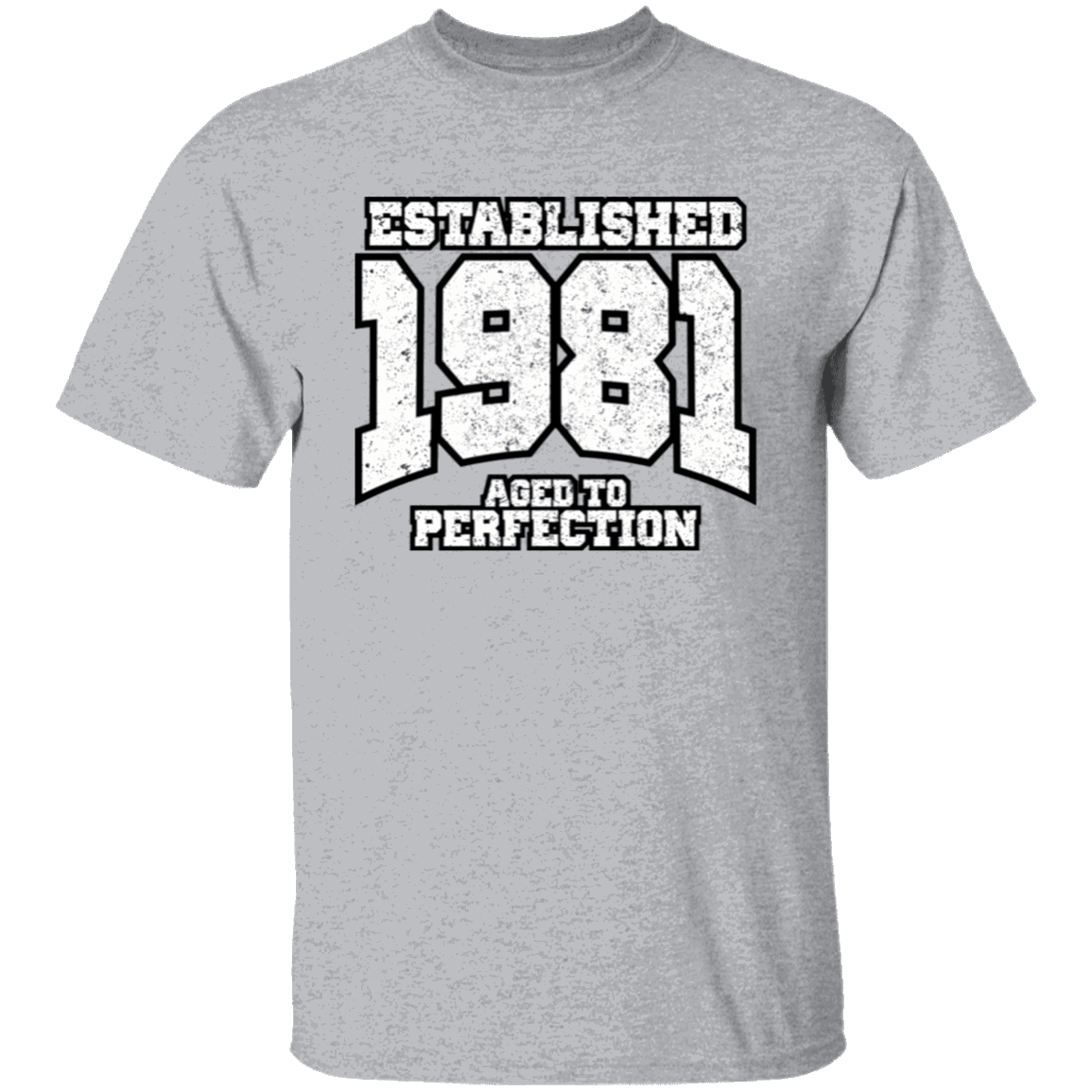 Established 1981 Aged To Perfection - T Shirt