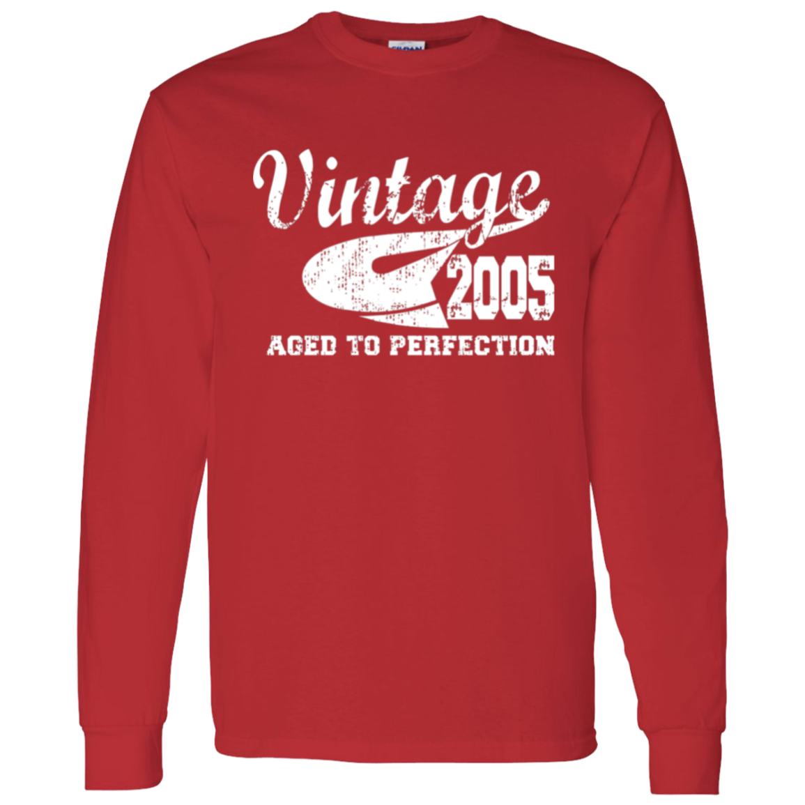 Vintage 2005 Aged To Perfection - Long Sleeve Tee