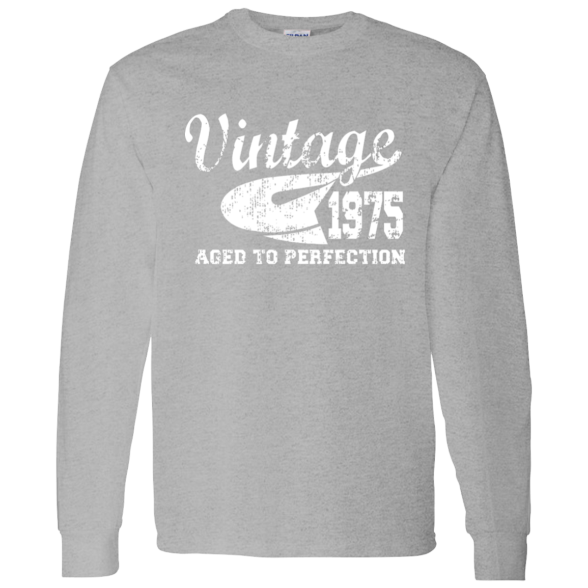 Vintage 1975 Aged To Perfection - Long Sleeve Tee