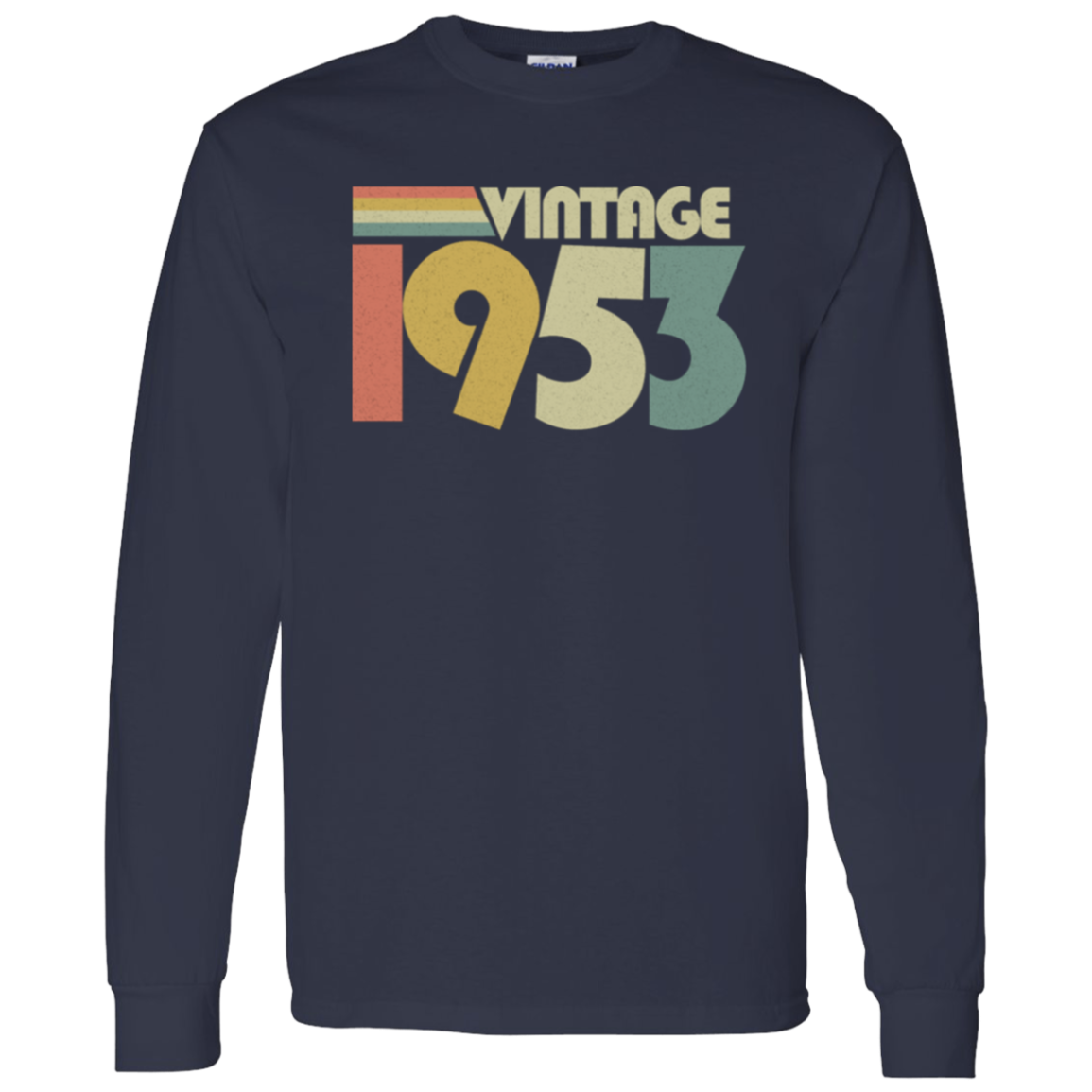 Retro Vintage 1953 - Long Sleeve Tee