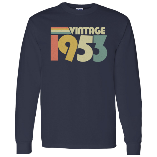 Retro Vintage 1953 - Long Sleeve Tee