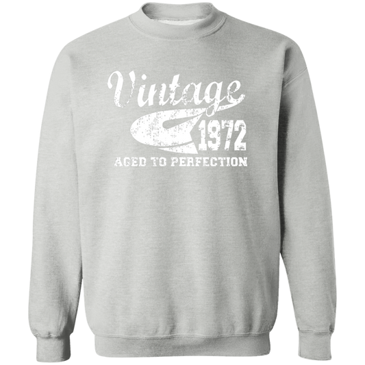 Vintage 1972 Aged To Perfection - Sweatshirt