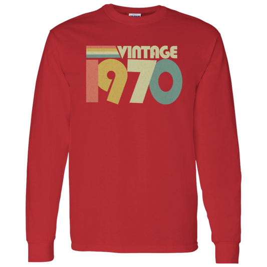 Retro Vintage 1970 - Long Sleeve Tee