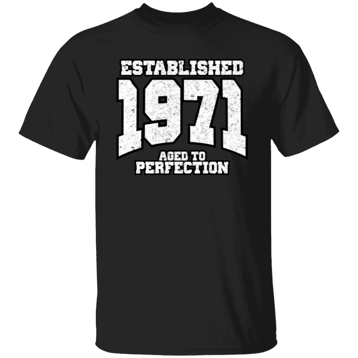 Established 1971 Aged To Perfection - T Shirt