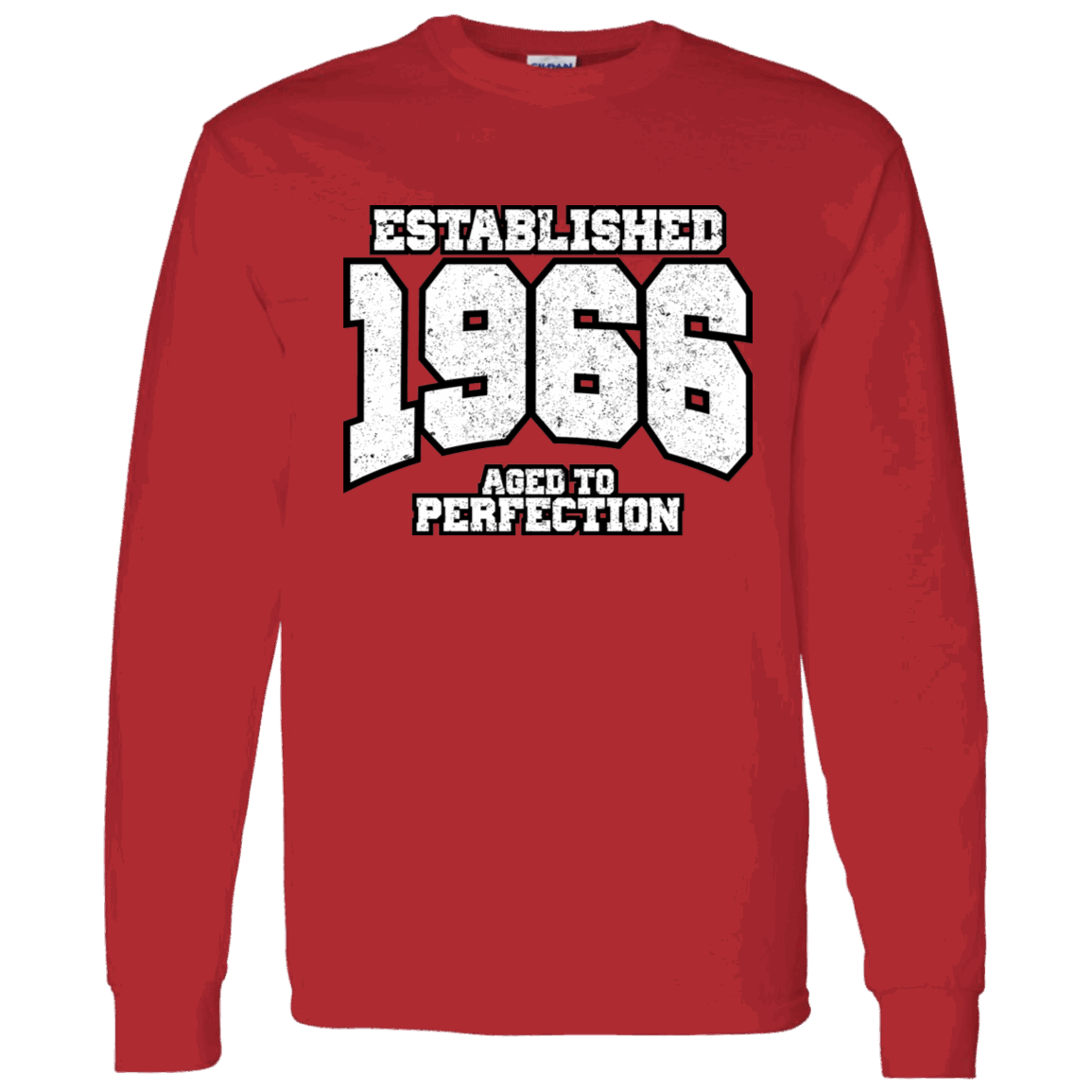 Established 1966 Aged To Perfection - Long Sleeve Tee