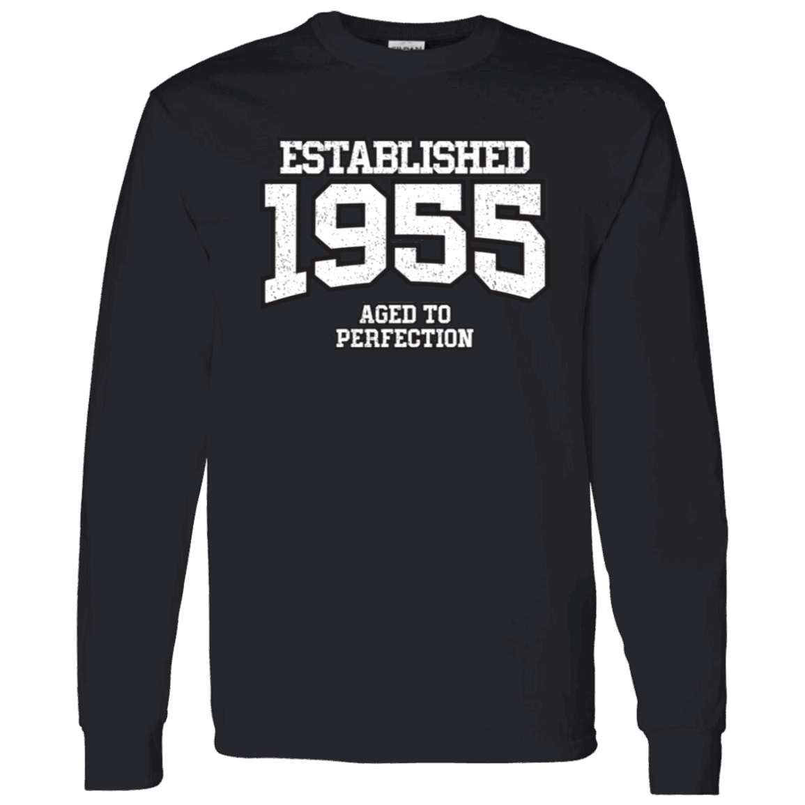 Established 1955 Aged To Perfection - Long Sleeve Tee