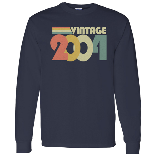 Retro Vintage 2004 - Long Sleeve Tee