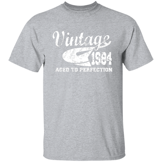 Vintage 1984 Aged To Perfection - T Shirt