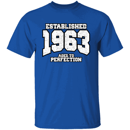 Established 1963 Aged To Perfection - T Shirt