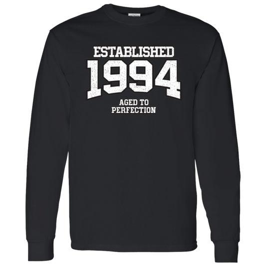 Established 1994 Aged To Perfection - Long Sleeve Tee