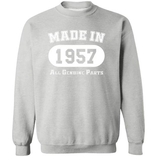 Made In 1957 All Genuine Parts - Sweatshirt