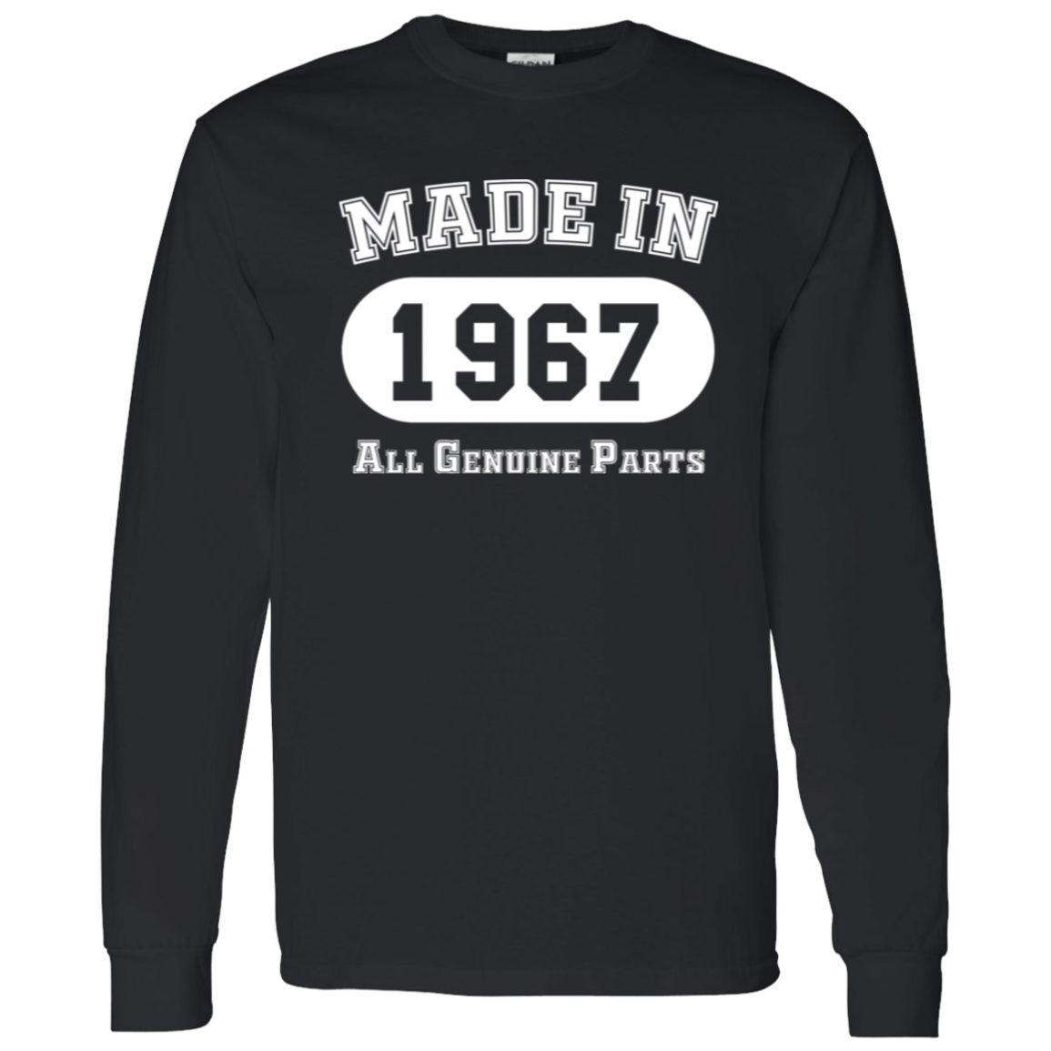 Made In 1967 All Genuine Parts - Long Sleeve Tee