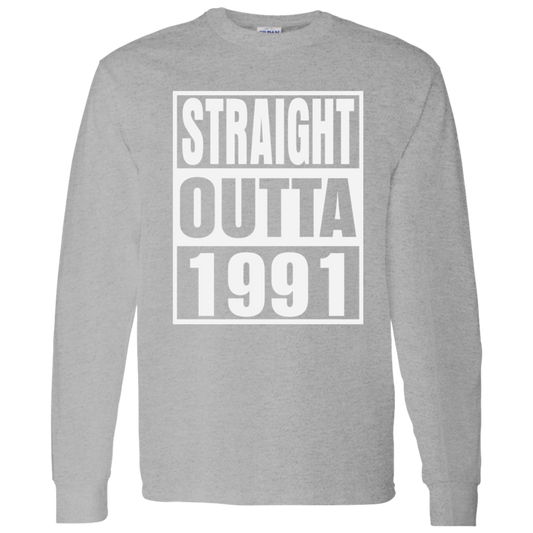 Straight Outta 1991 - Long Sleeve Tee