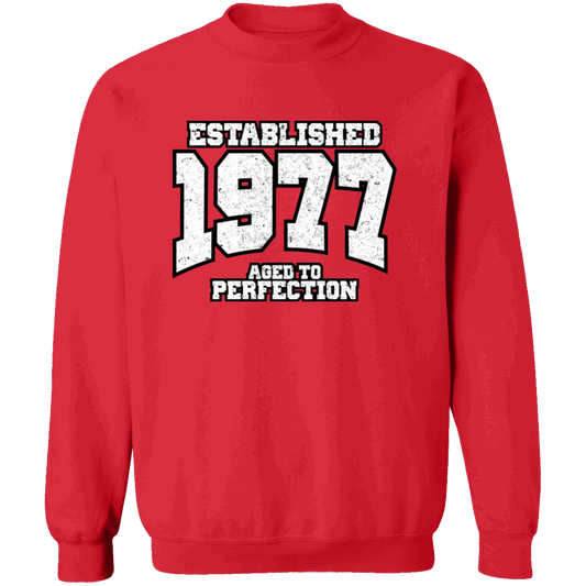 Established 1977 Aged To Perfection - Sweatshirt