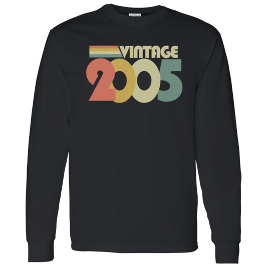 Retro Vintage 2005 - Long Sleeve Tee