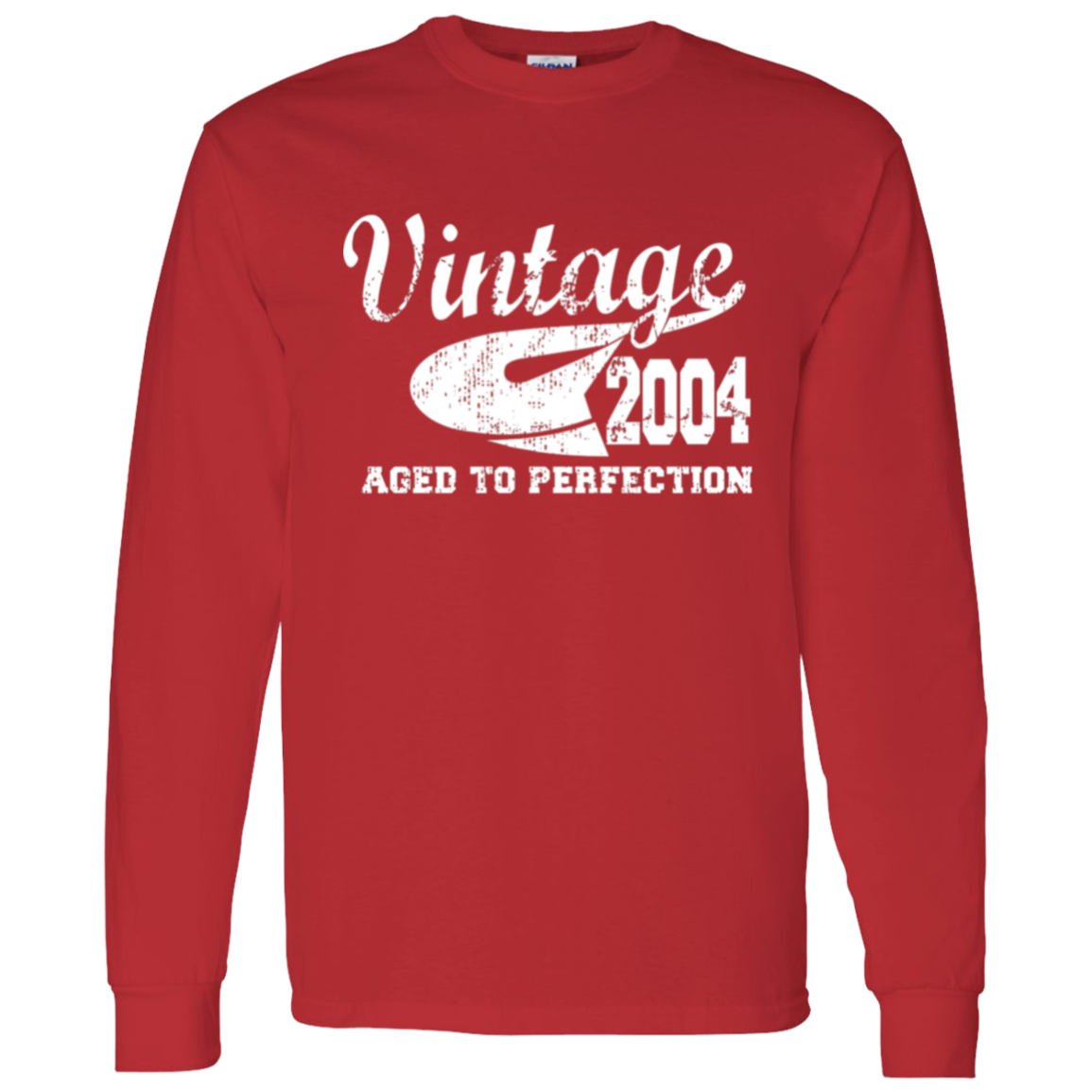 Vintage 2004 Aged To Perfection - Long Sleeve Tee