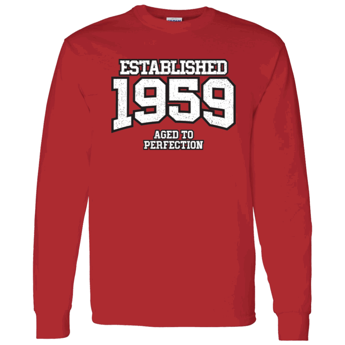 Established 1959 Aged To Perfection - Long Sleeve Tee