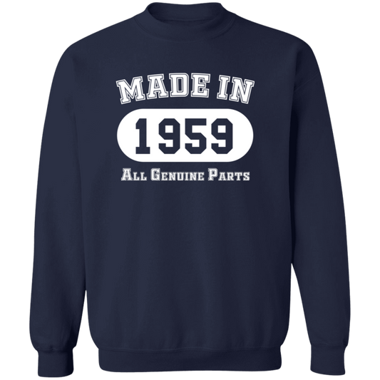 Made In 1959 All Genuine Parts - Sweatshirt