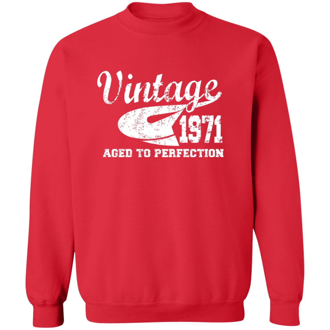 Vintage 1971 Aged To Perfection - Sweatshirt