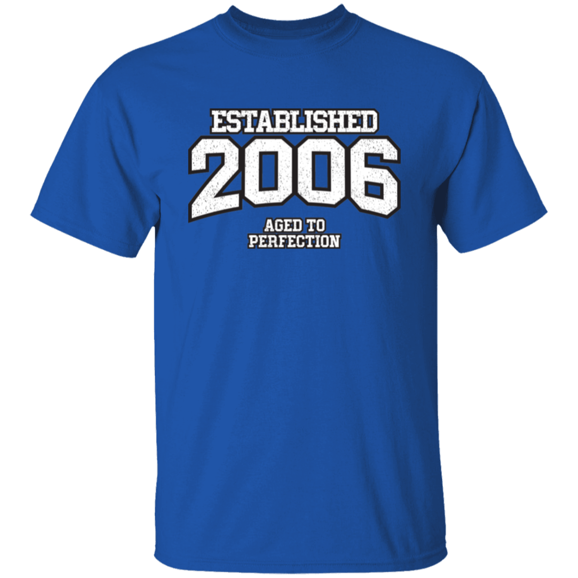 Established 2006 Aged To Perfection - T Shirt