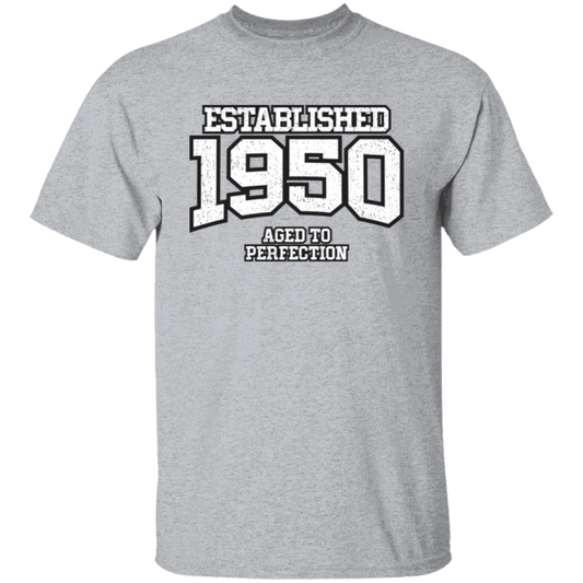 Established 1950 Aged To Perfection - T Shirt