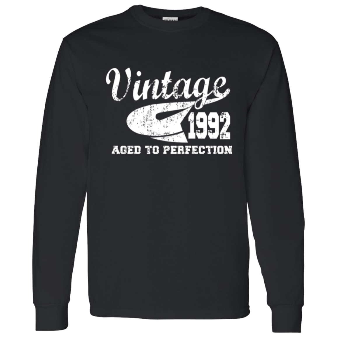 Vintage 1992 Aged To Perfection - Long Sleeve Tee