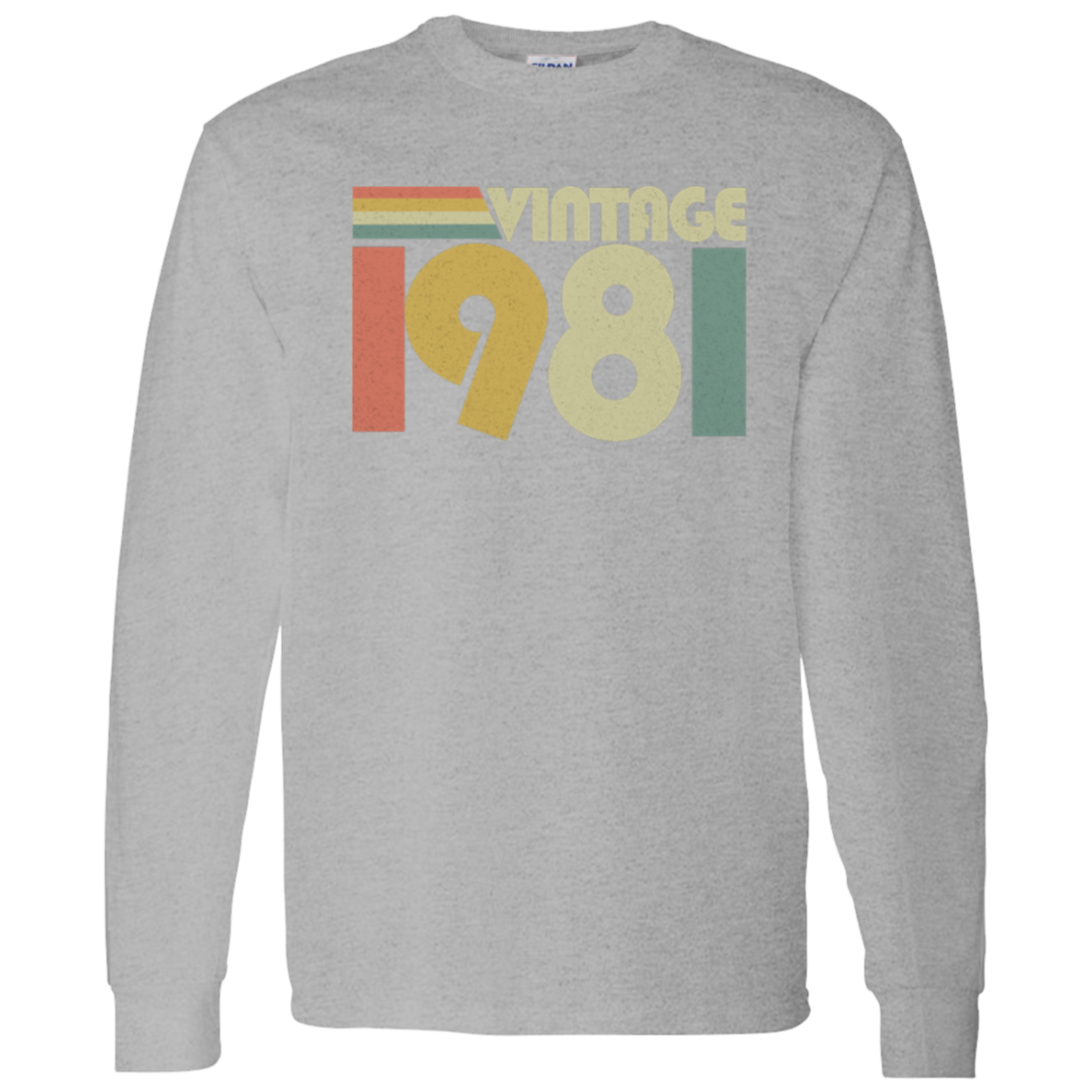 Retro Vintage 1981 - Long Sleeve Tee